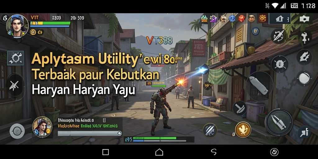 Screenshot utama VT38 menampilkan antarmuka aplikasi Utility yang mudah digunakan.